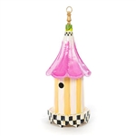 MacKenzie-Childs Morning Glory Iron Birdhouse