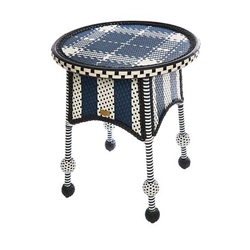 Mackenzie-Childs Boathouse Outdoor End Table