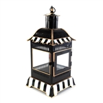 MacKenzie-Childs Courtly Stripe Candle Lantern - Small