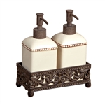 The GG Collection Barcelona Set of Two Soap/Lotion Dispensers