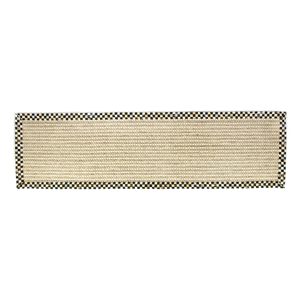 Mackenzie-Childs Cable Wool/Sisal Rug - 2'6" x 9' runner