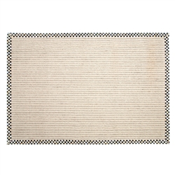 Mackenzie-Childs Cable Wool/Sisal Rug - 6' x 9'