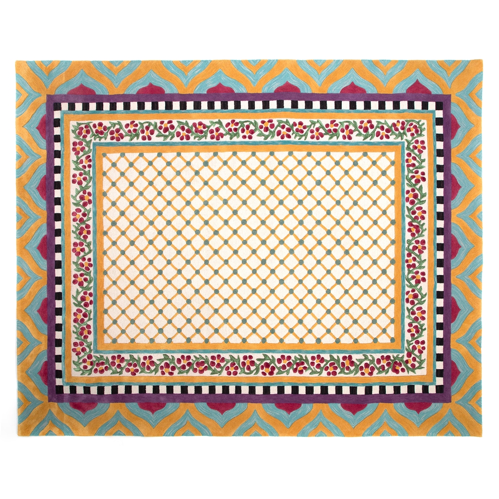 Mackenzie-Childs Hitchcock Field Rug - 8' x 10'