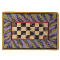 Mackenzie-Childs Courtly Check 2' X 3 ' Rug