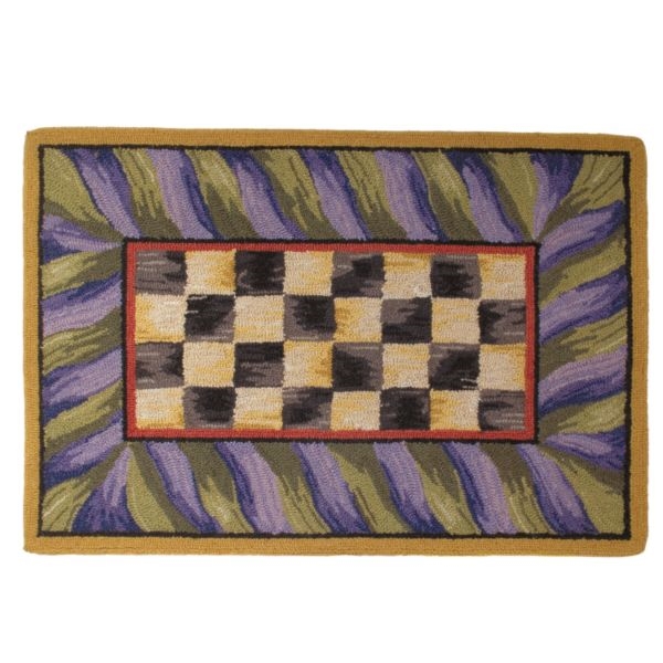 Mackenzie-Childs Courtly Check Rug 3' X 5'