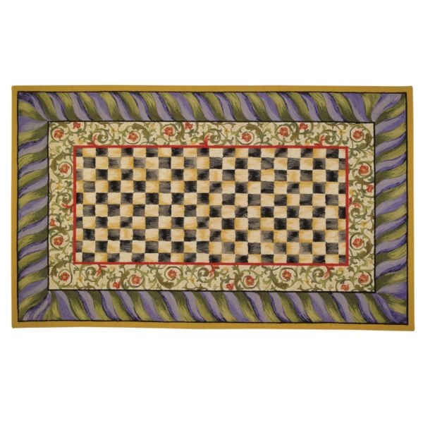 Mackenzie-Childs Courtly Check 5' X 8' Rug