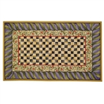 MacKenzie-Childs Courtly Check 9' x 12' Rectangle Rug