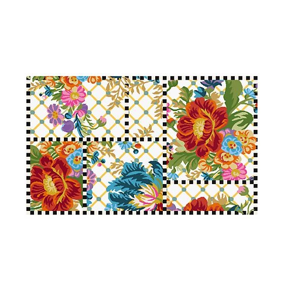 Mackenzie-Childs Flower Market Trellis Rug - 3' x 5'