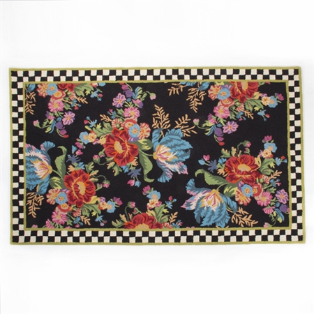 MacKenzie-Childs Flower Market Rug 5' X 8'