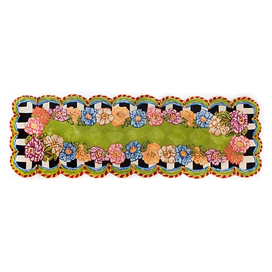 MacKenzie-Childs Cutting Garden Rug - 2 Ft. 8 in. X 8 Ft. Runner