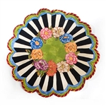 MacKenzie-Childs 6ft Round Cutting Garden Rug