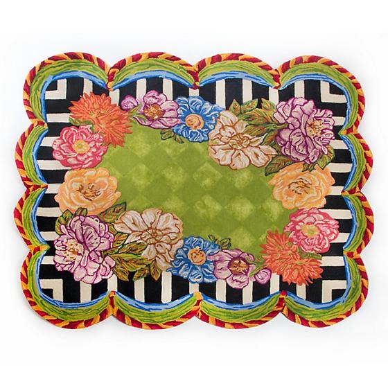 MacKenzie-Childs Cutting Garden Rug - 6 Ft. 5 in. X 8 Ft.