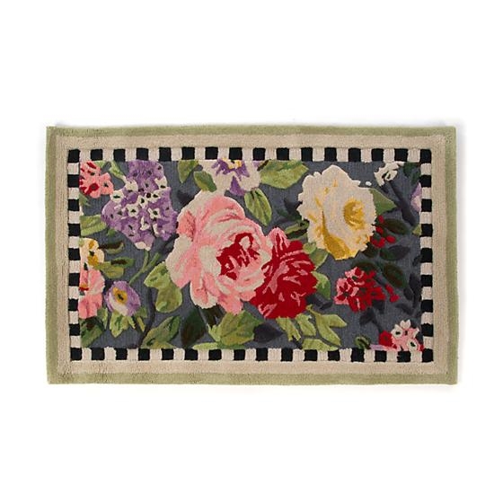 MacKenzie-Childs Tudor Rose Rug - 2.25 Ft. X 3.75 Ft.