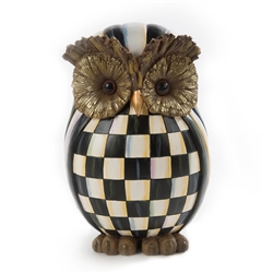 Mackenzie-Childs Courtly Check Owl