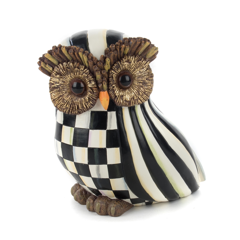 Mackenzie-Childs Courtly Stripe Owl