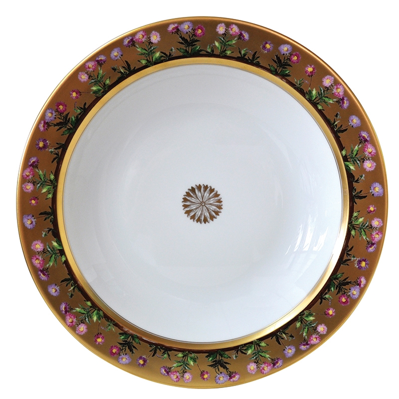 Bernardaud Limoges Heloise Deep Round Dish