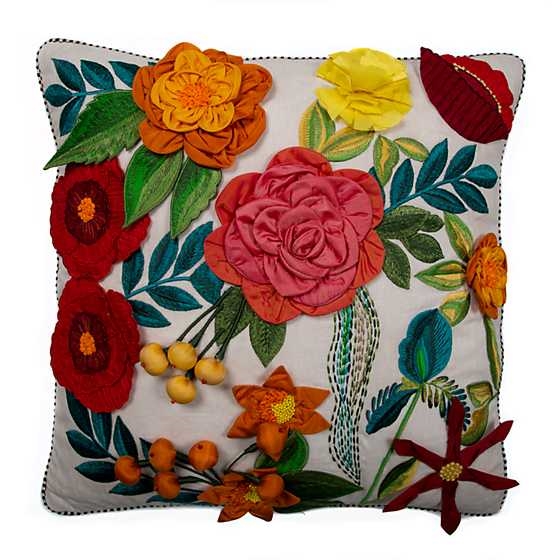 Mackenzie-Childs Kira's Garden Pillow