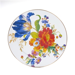 Mackenzie-Childs Flower Market Platter White