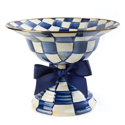 Mackenzie-Childs Royal Check Compote - Large