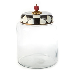 Mackenzie-Childs Courtly Check Storage Canister - Bigger