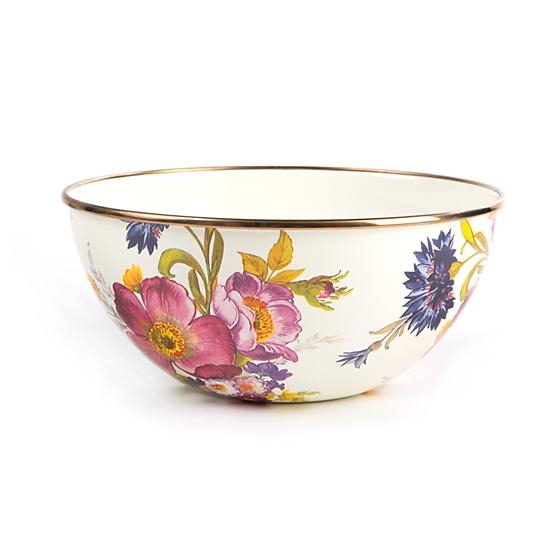 Mackenzie-Childs Flower Market Everyday Bowl - White