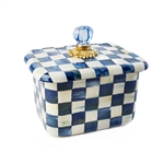 Mackenzie-Childs Royal Check Recipe Box