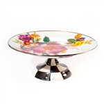 Mackenzie-Childs Flower Market Small Pedestal Platter