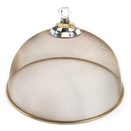 MacKenzie-Childs Large Mesh Dome Courtly Check