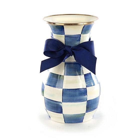 Mackenzie-Childs Royal Check Vase - Tall