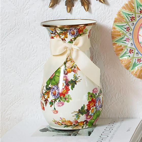 MacKenzie-Childs Flower Market Enamel Vase Tall - 89830-95