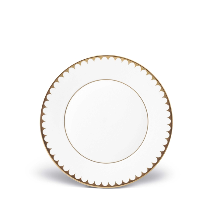 L'Objet  Aegean 24kt Gold Filet Soup Plate