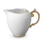 L'Objet 24kt Gold Creamer White