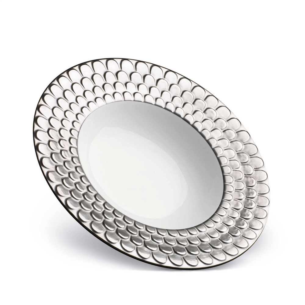 L'objet Aegean Platinum Soup Plate