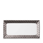 L'objet Aegean Platinum Rectangular Platter