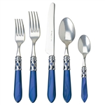 Vietri Aladdin Blue Brilliant Five-Piece Place Setting