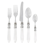 Vietri Aladdin Clear Antique Five-Piece Place Setting