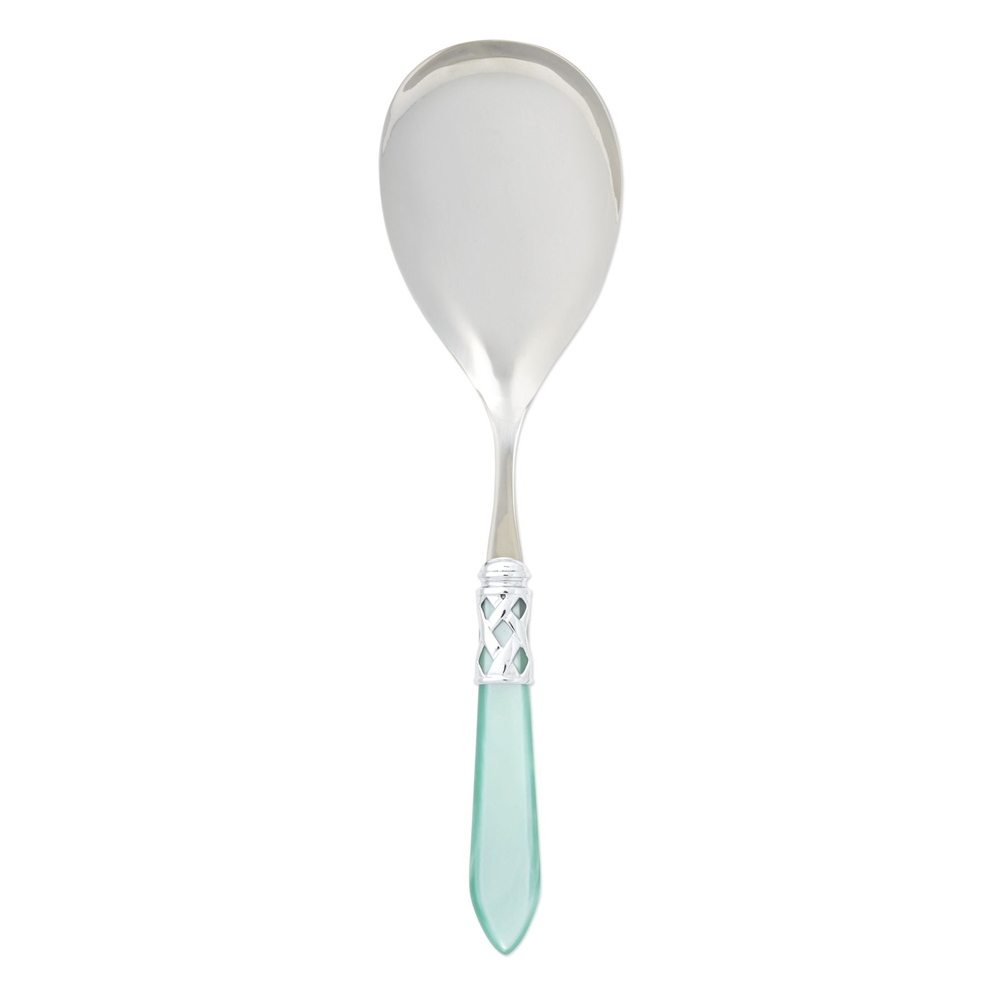 Vietri Aladdin Brilliant Aqua Serving Spoon - ALD-9806A-B