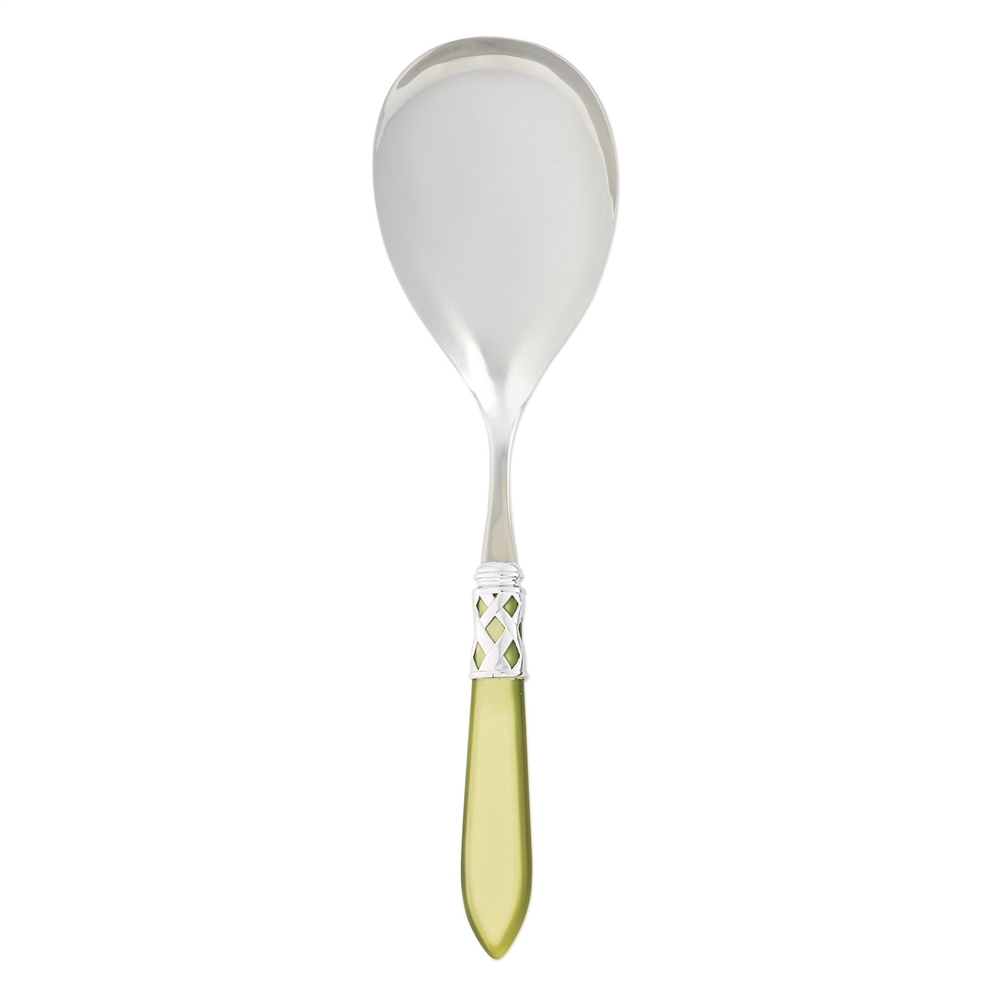 Vietri Aladdin Brilliant Chartreuse Serving Spoon - ALD-9806C-B