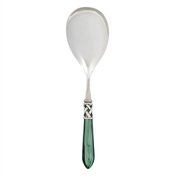 Vietri Aladdin Antique Green Serving Spoon - ALD-9806G