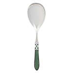 Vietri Aladdin Brilliant Green Serving Spoon - ALD-9806G-B