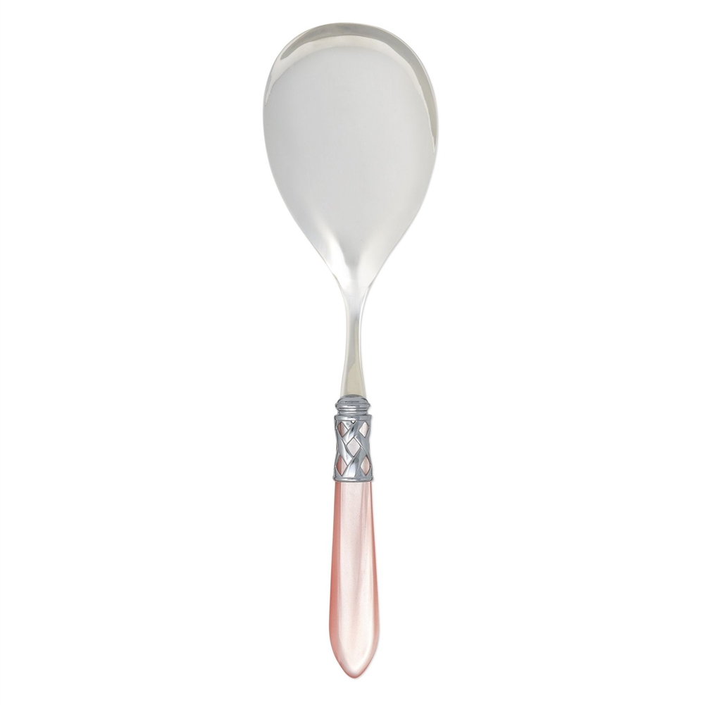 Vietri Aladdin Brilliant Light Pink Serving Spoon