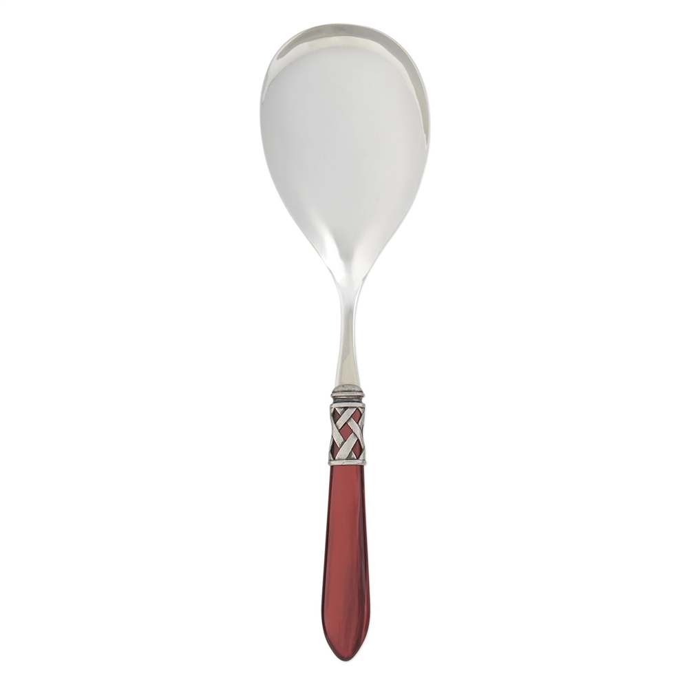 Vietri Aladdin Antique Red Serving Spoon - ALD-9806R