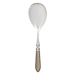 Vietri Aladdin Brilliant Taupe Serving Spoon