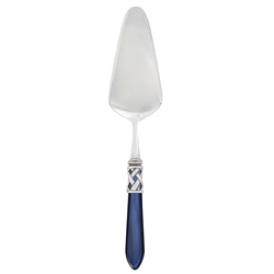 Vietri Aladdin Blue Antique Pastry Server