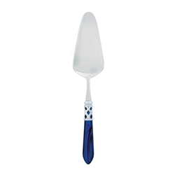 Vietri Aladdin Blue Brilliant Pastry Server