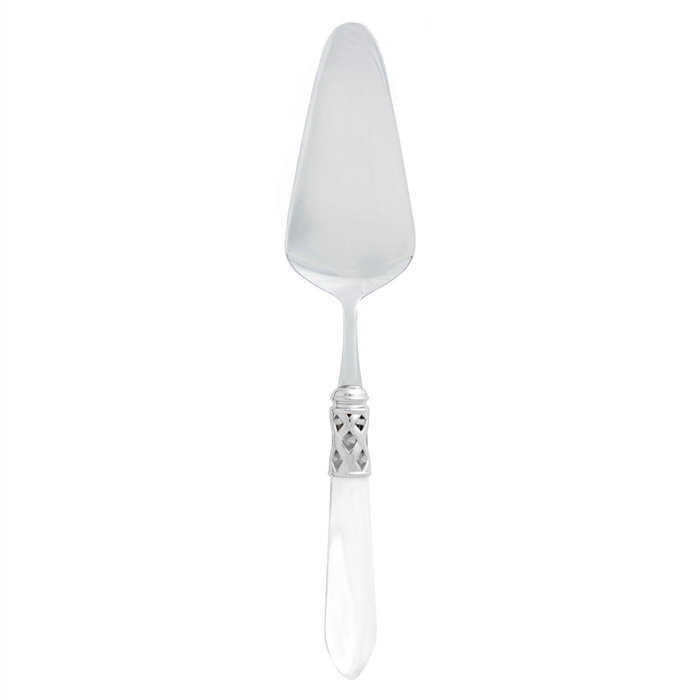 Vietri Aladdin Clear Brilliant Pastry Server