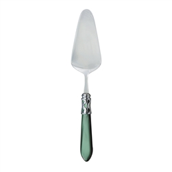 Vietri Aladdin Brilliant Green Pastry Server - ALD-9808G-B