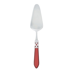 Vietri Aladdin Brilliant Red Pastry Server - ALD-9808R-B