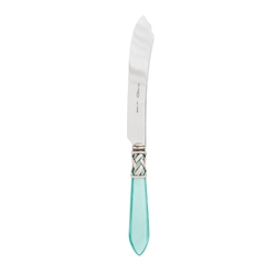 Vietri Aladdin Antique Aqua Cake Knife