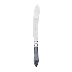 Vietri Aladdin Brilliant Charcoal Cake Knife - ALD-9813CC-B